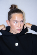 Load image into Gallery viewer, A Smiling Hoodie - Black