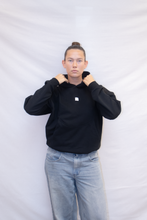 Load image into Gallery viewer, A Smiling Hoodie - Black