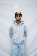 Load image into Gallery viewer, A Smiling Hoodie - Light Grey Melange