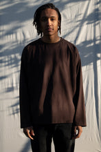 Load image into Gallery viewer, Have a great day Brown/Yellow LS Tee