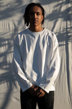 Load image into Gallery viewer, Have a great day Off-White/Pine Green LS Tee

